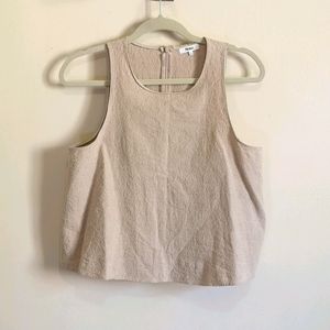 Oak+Fort Beige Tank Top